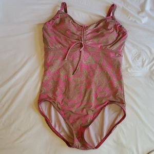 Lands' End Womens One-Piece Swimsuit 10DD